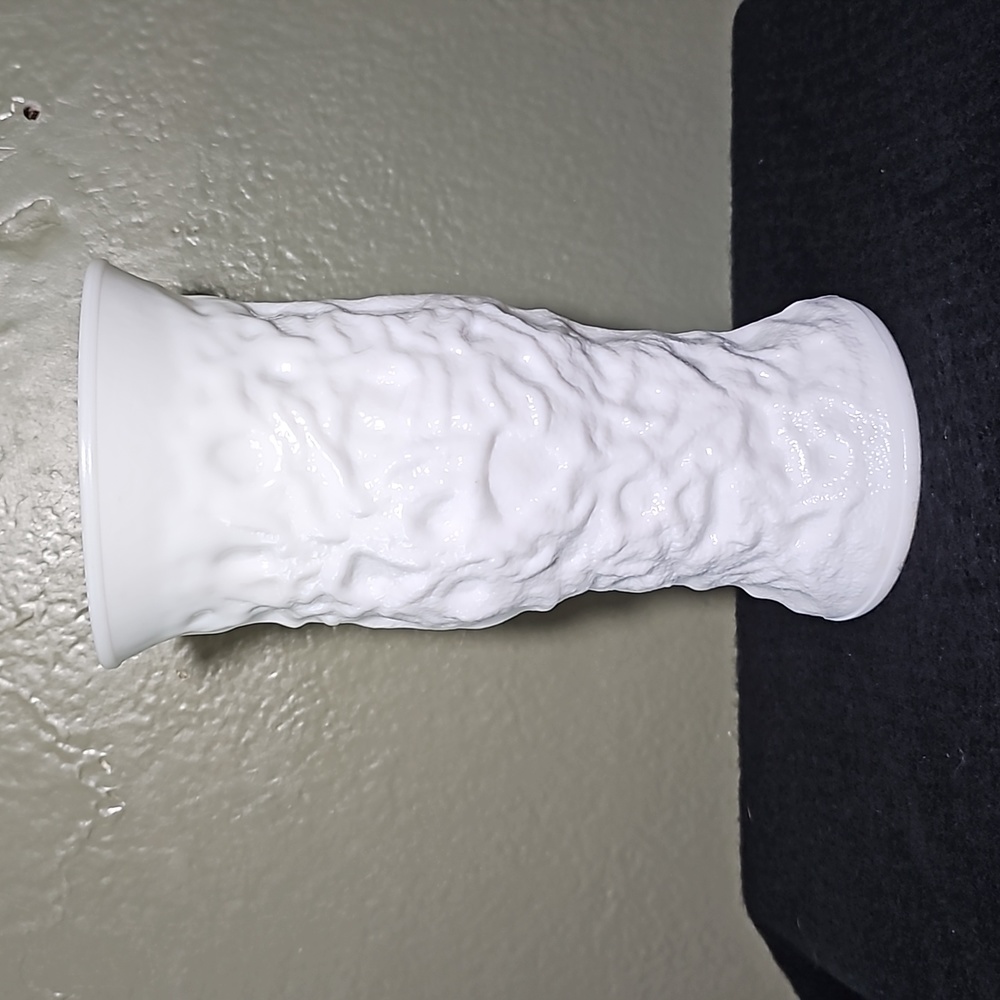 E.O. Brody Milk Glass Vase